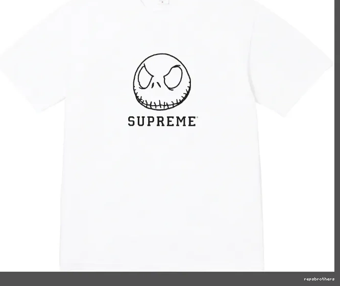 L Pattern Black and 23FW Skull TEE SKELETON XL White S T-shirt M Cartoon 0529